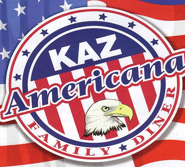 Kaz Americana Family Diner round logo